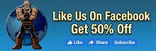 (image for) Like Us On FaceBook and Get 2000 Visitors at 50% off!