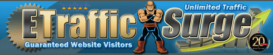 (image for) eTrafficSurge.com Get 1 Year Of Traffic Today Only $25!